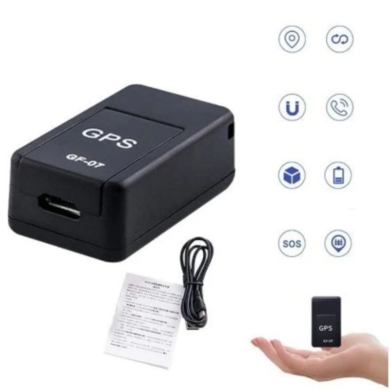 جهاز تتبع مغناطيسي صغير للسيارات يعمل بنظام GPS وفي الوقت الفعلي